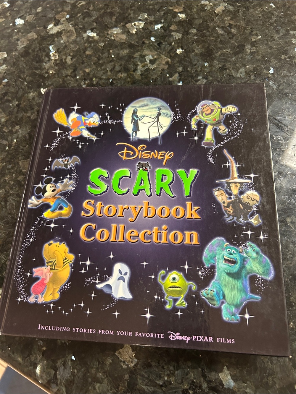 First Edition-Disney Scary Storybook Collection- Vintage 2003 Hardcover Book-EUC
